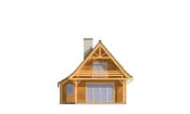 Chatka drewniana - wizualizacja 5