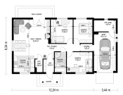 Jak Marzenie z garażem wariant F - wizualizacja 12