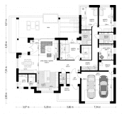 Willa Parterowa wariant B - wizualizacja 10