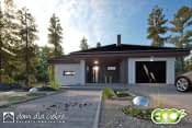 Melisa III z garażem - wizualizacja 3