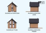 LIDO 2 A OC szkielet drewniany letniskowy, ocieplony na zgłoszenie do 35m2 - wizualizacja 7