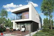 S-GL 1104 Modern House - wizualizacja 4