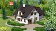 Dom przy Przyjaznej 2 - wizualizacja 3