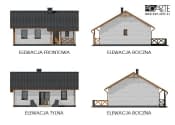 LA PALMA 2 C EKO szkielet drewniany dom mieszkalny z pompą ciepła i podłogówką - wizualizacja 4