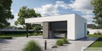 Garaż HOMEKONCEPT G 06 - wizualizacja 4