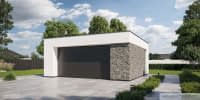 Garaż HOMEKONCEPT G 07 - wizualizacja 3