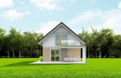 Projekt domu Oleńka – widok bryły domu 2