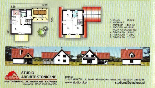 Rzut projektu BR-023 - Rzut