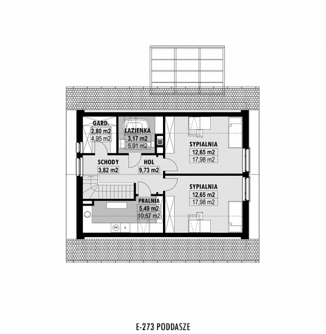 Rzut projektu E-273 -  