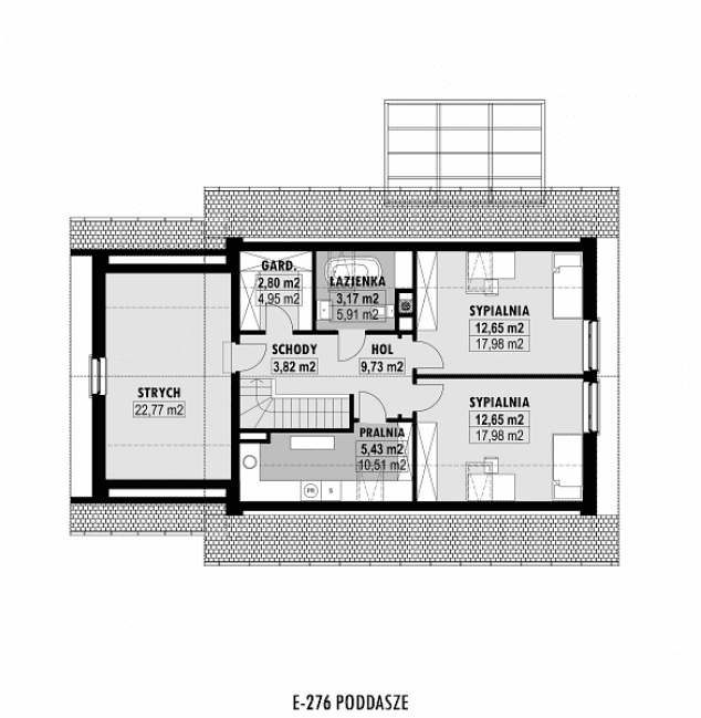 Rzut projektu E-276 -  