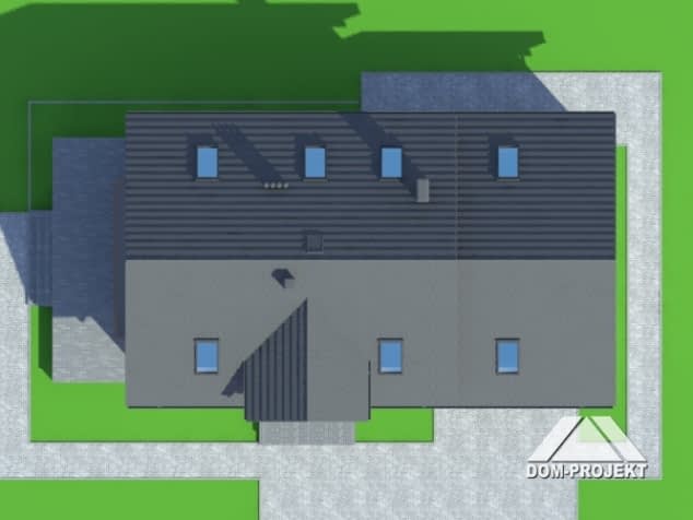 Rzut projektu biskupice m7 - Sytuacja