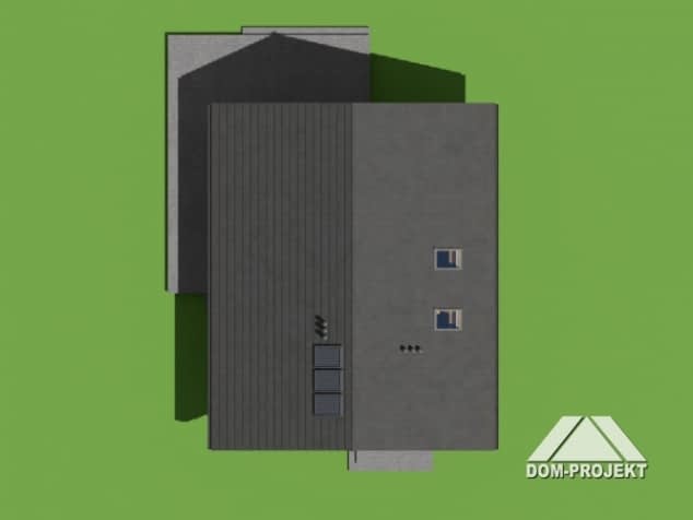 Rzut projektu gryfice 13 dw - Sytuacja
