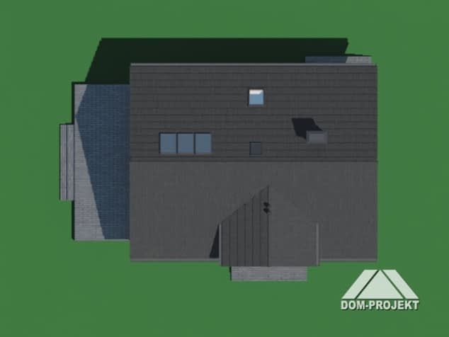 Rzut projektu jarkowo aa 70 dws - Sytuacja