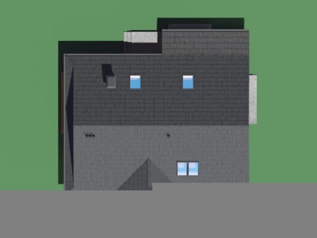 Rzut projektu modrzewo dw 39 - Sytuacja
