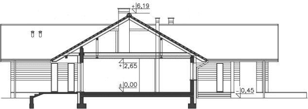 Rzut projektu Truro (LMB102) - Przekrój