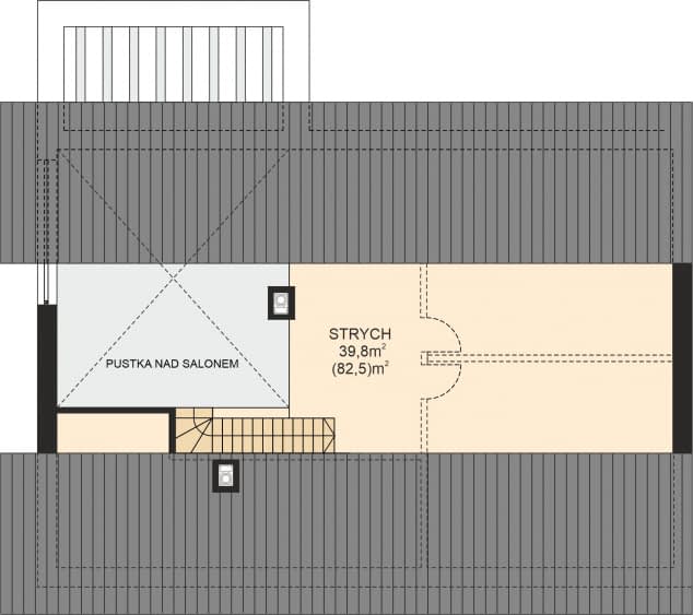 Rzut projektu APS 407 - 
