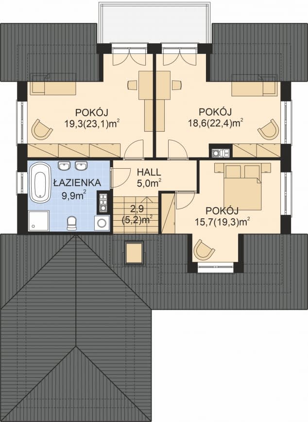 Rzut projektu APS 103 - 