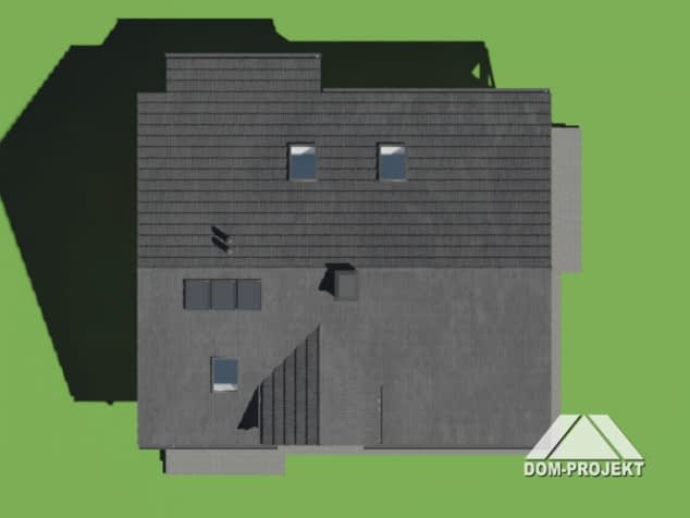 Rzut projektu świdnica mała dw 5 - Sytuacja