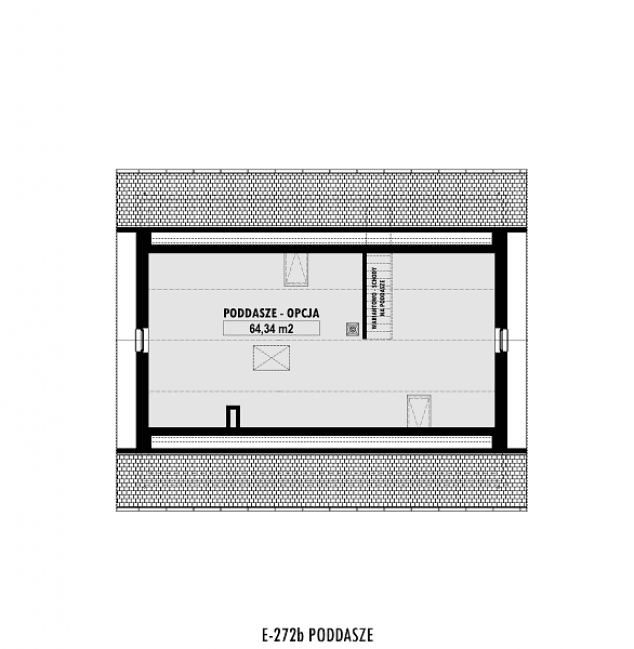 Rzut projektu E-272b - 