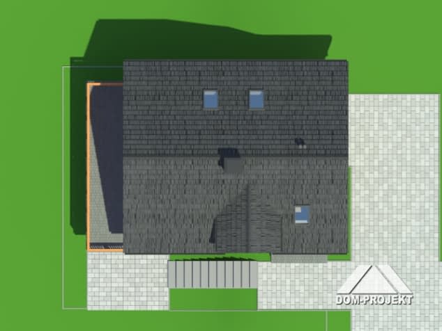 Rzut projektu świdnica mała 19 dws - Sytuacja