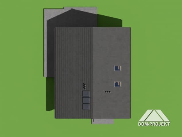 Rzut projektu gryfice 13 dw - Sytuacja