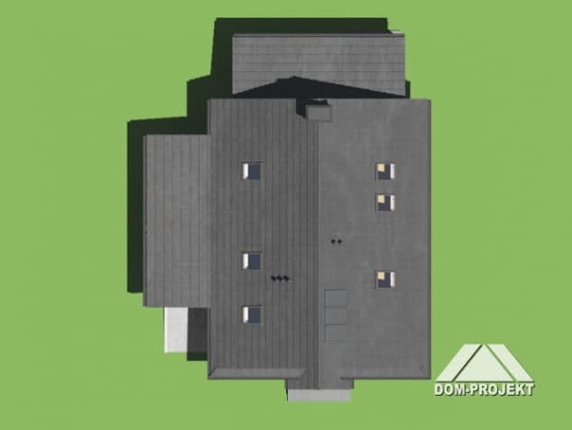 Rzut projektu głogoczów 36 dw - Sytuacja