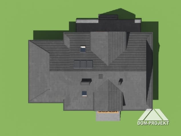 Rzut projektu cisów dw - Sytuacja