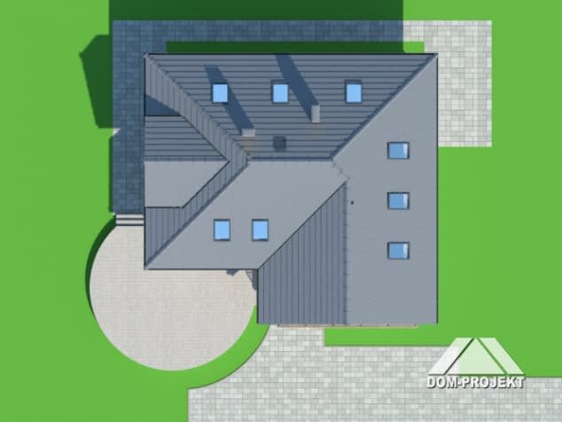 Rzut projektu sławków mały m - Sytuacja