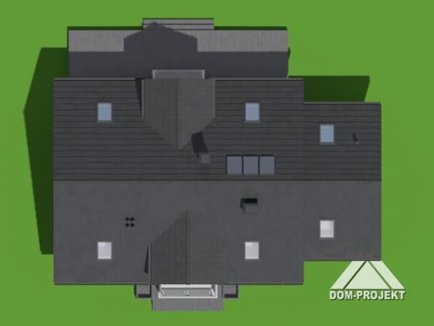 Rzut projektu miechów g - Sytuacja