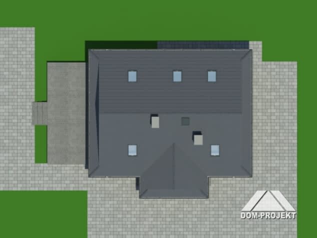 Rzut projektu zawoja dw - Sytuacja