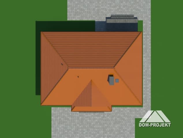 Rzut projektu chmielniki m8 - Sytuacja