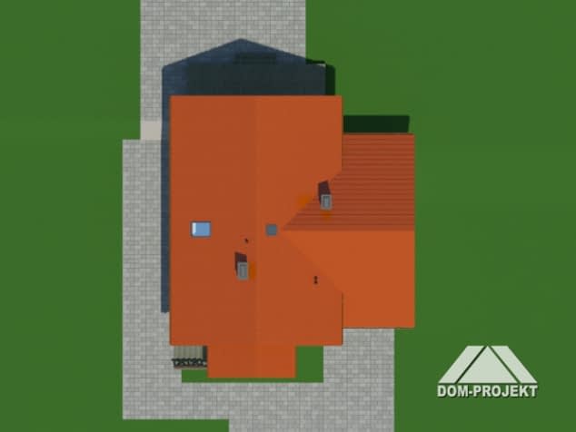 Rzut projektu gładczyn 9 - Sytuacja