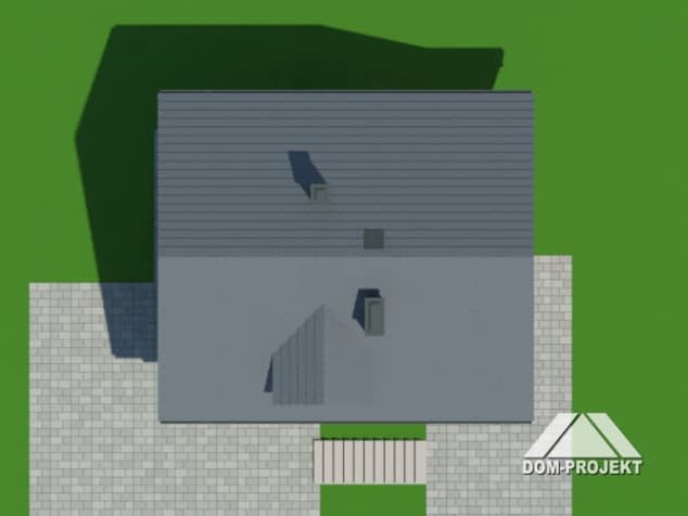 Rzut projektu bartne dw 5 - Sytuacja