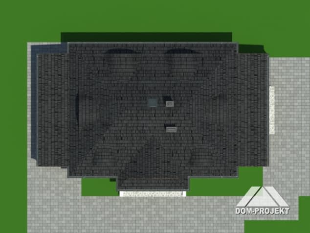 Rzut projektu chmielniki małe dw 22 - Sytuacja