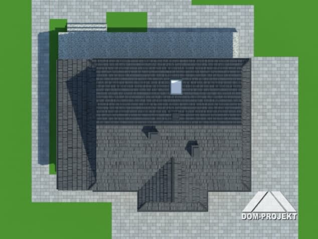 Rzut projektu zawoja dw 11 - Sytuacja