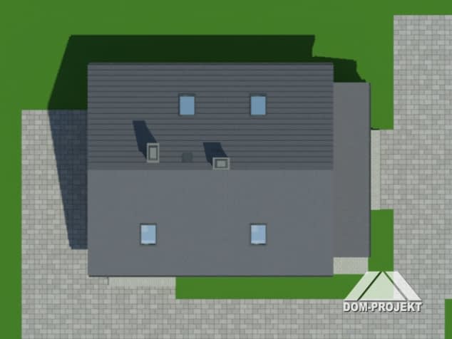 Rzut projektu świdnica 36 dw - Sytuacja