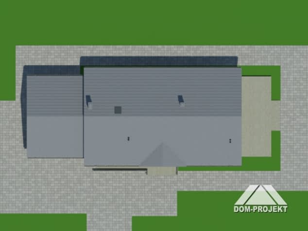 Rzut projektu chodomowo dws - Sytuacja