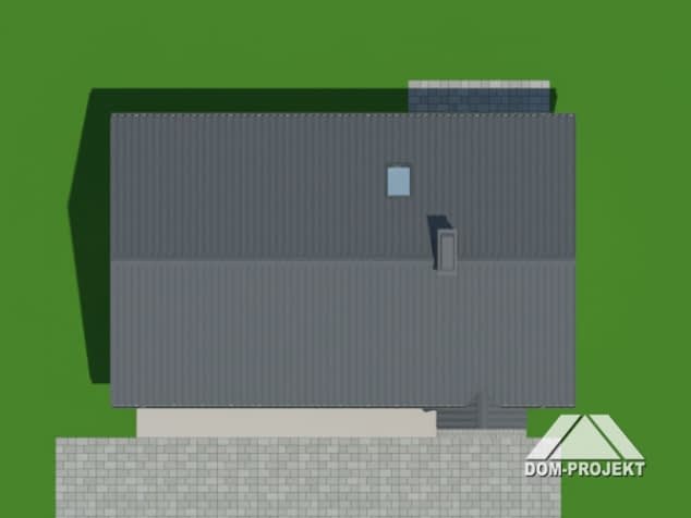 Rzut projektu budynek gospodarczy bg-2 - Sytuacja