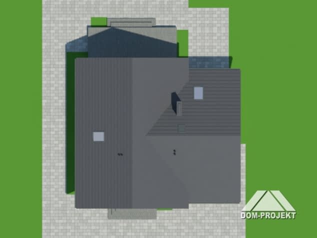 Rzut projektu gronowo 3 - Sytuacja