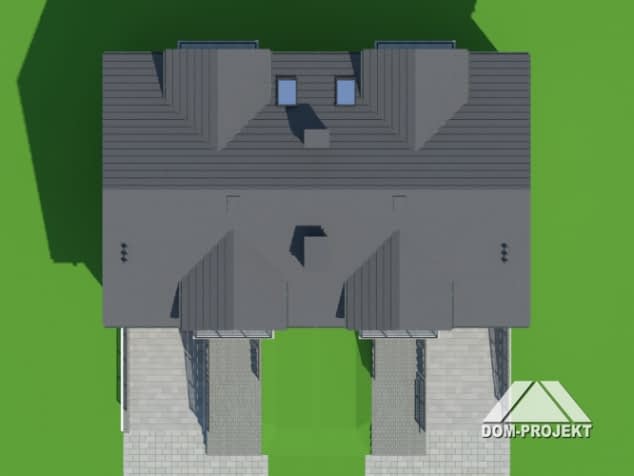 Rzut projektu gładyszówka ab - Sytuacja