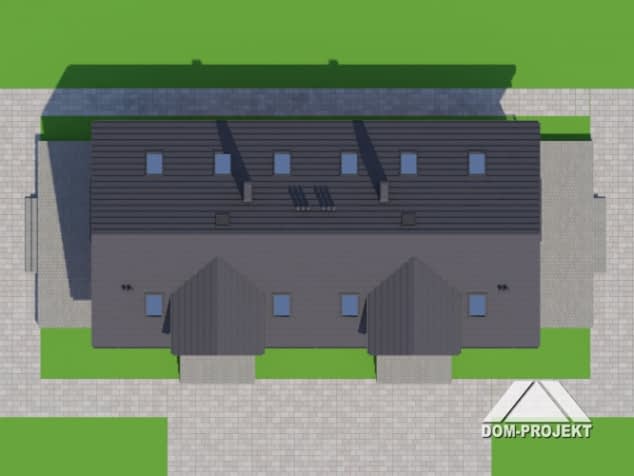 Rzut projektu helenowo ab - Sytuacja