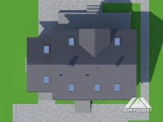 Rzut projektu tomaszów 31g - Sytuacja