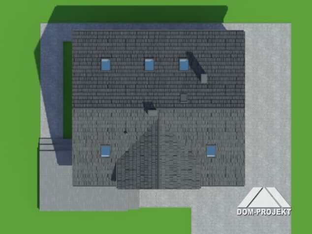 Rzut projektu bolesławice małe 36 dw - Sytuacja