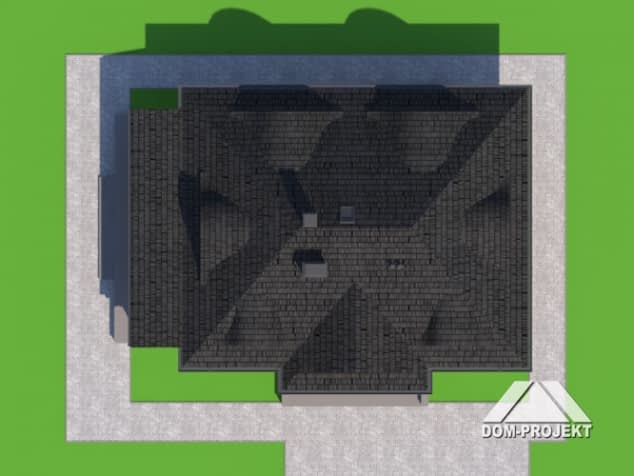 Rzut projektu chmielniki małe dw - Sytuacja