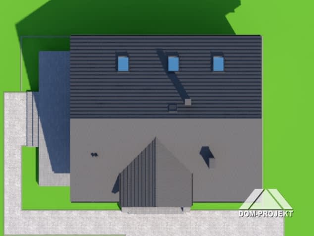 Rzut projektu sarnowo m1 - Sytuacja