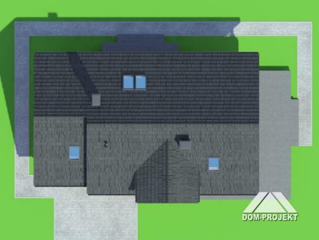 Rzut projektu zawoja dw 43 - Sytuacja