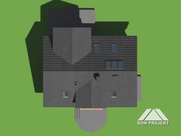 Rzut projektu miłoszów 1 dws - Sytuacja