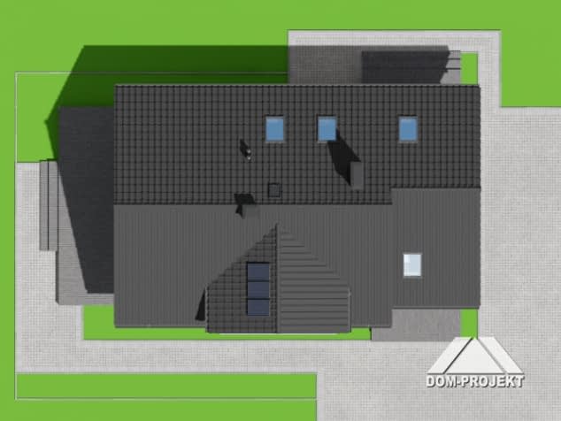 Rzut projektu oleśnica 11 - Sytuacja