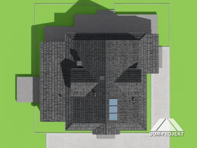 Rzut projektu rydzowo dw 7 - Sytuacja