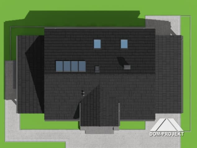 Rzut projektu paczkowice 1dws - Sytuacja